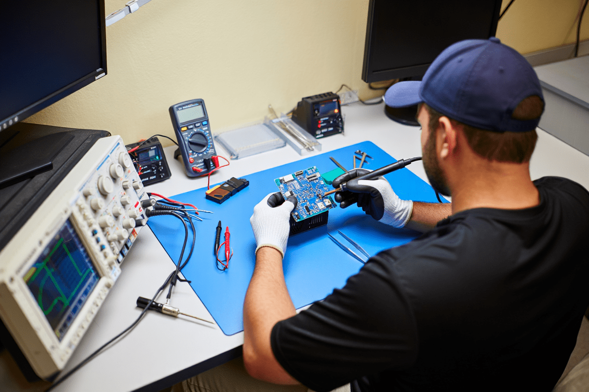 Процесс ремонта техники  в la-cimbali-servis