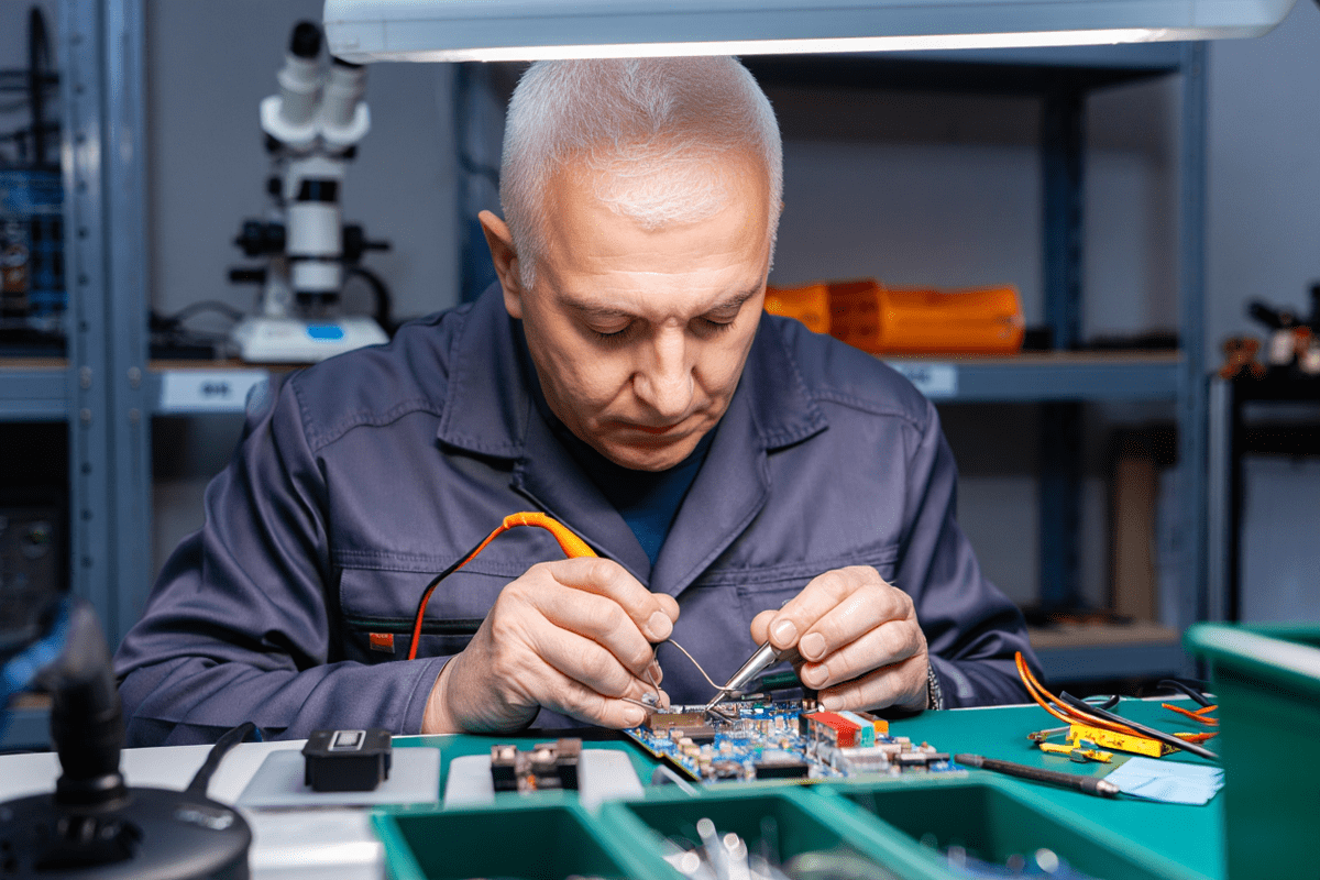 Процесс ремонта техники  в la-cimbali-servis